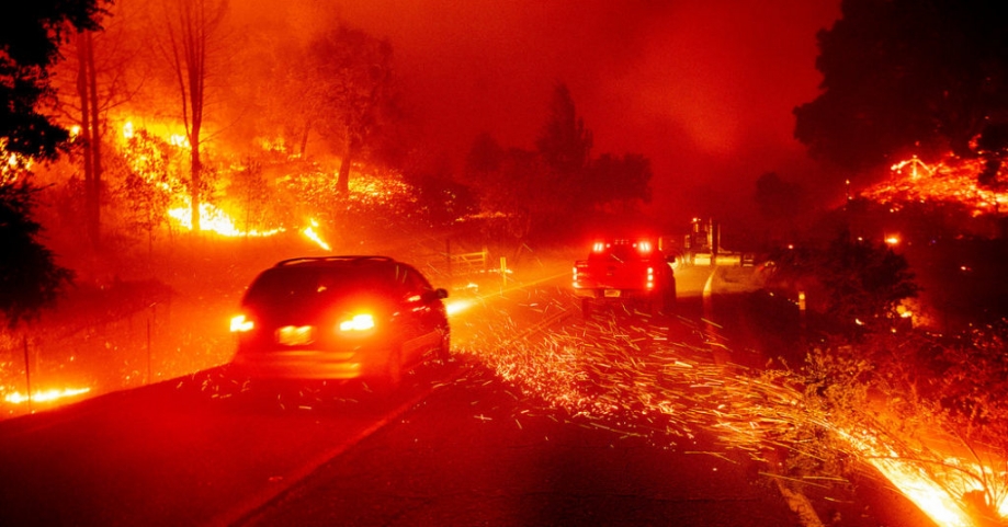 Imbauan Terkait Kebakaran Hutan di California Utara, Amerika Serikat